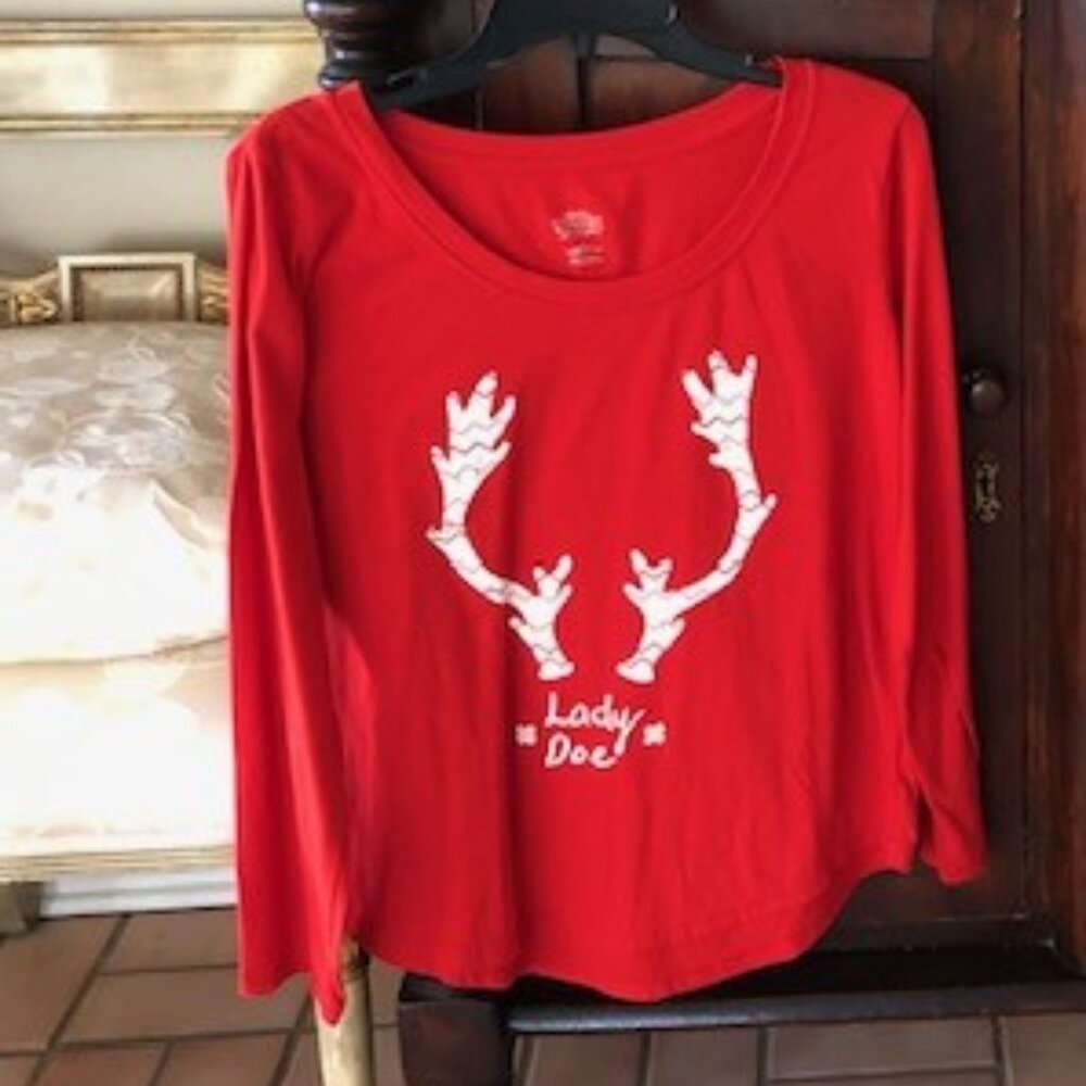 NEW  Lady Doe SLEEP WEAR chest 23" M TEE SHIRT